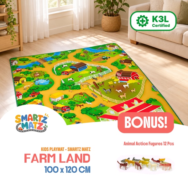 Smartz Matz Farm Land 100 × 120 cm