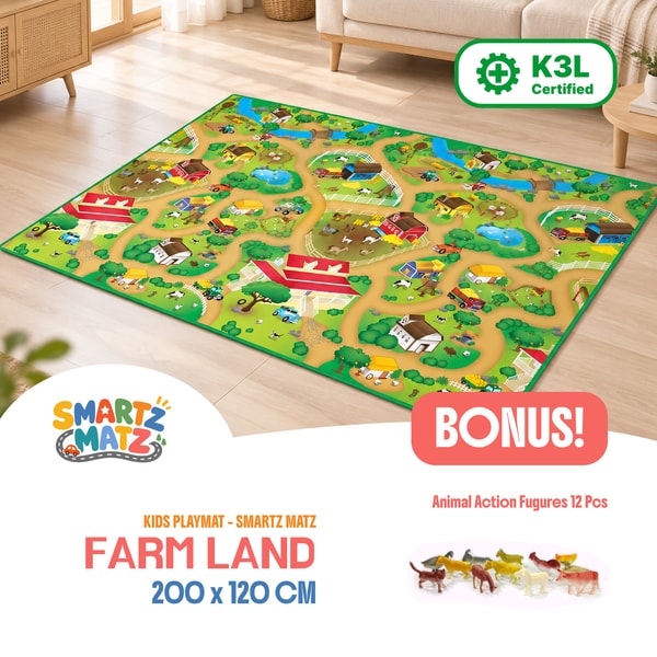Smartz Matz Farm Land 200 × 120 cm