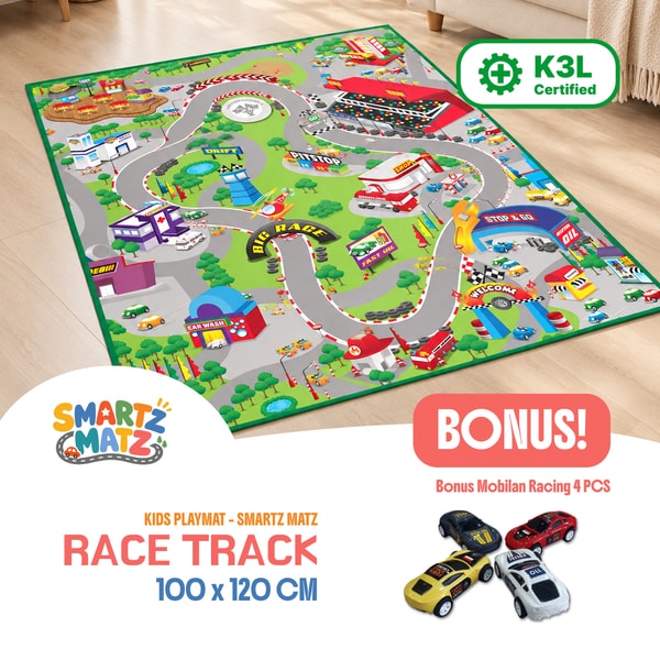 Smartz Matz Race Track 100 × 120 cm